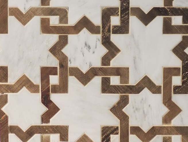 Marble Inlay Tiles Call 91, Dura Tile And Stone